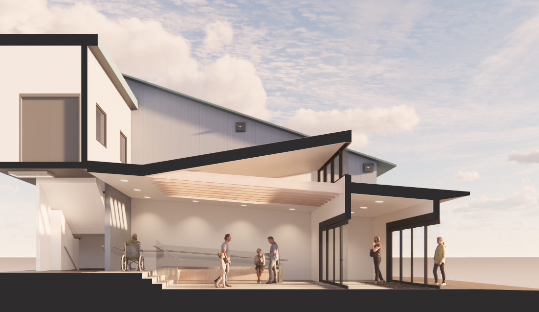 FLCH – Lobby Section Perspective