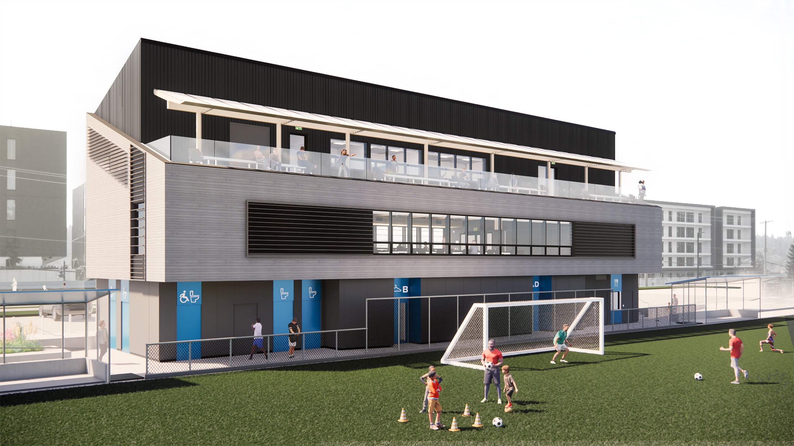 NORTH EAST FROM FIELD