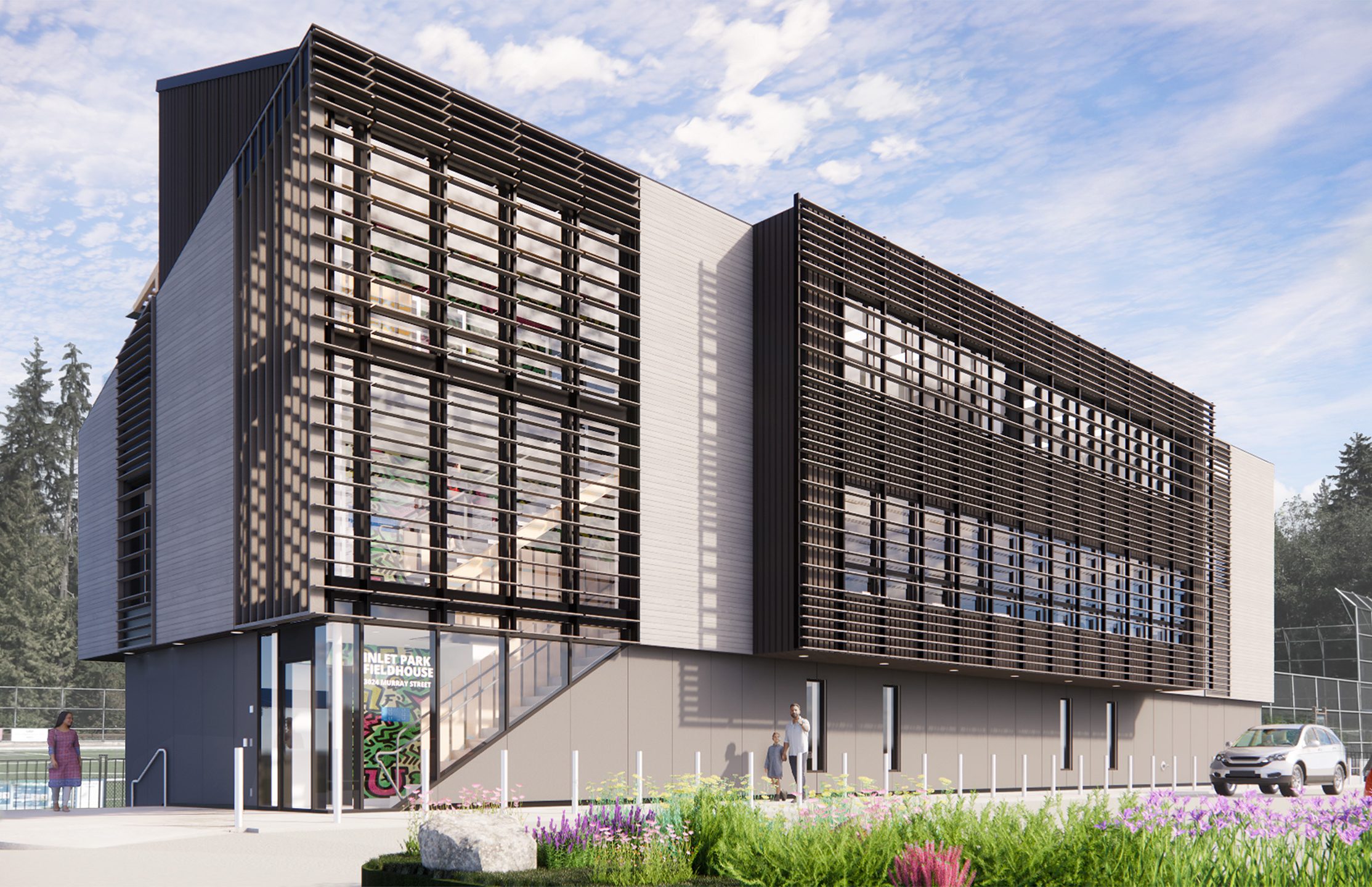 OUTDOOR LOOKING NORTHEAST